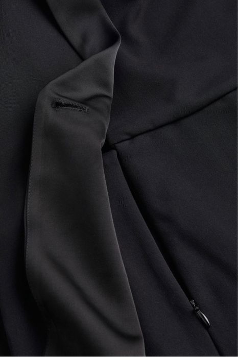 Salopeta tip sacou cu nasture cu strasuri