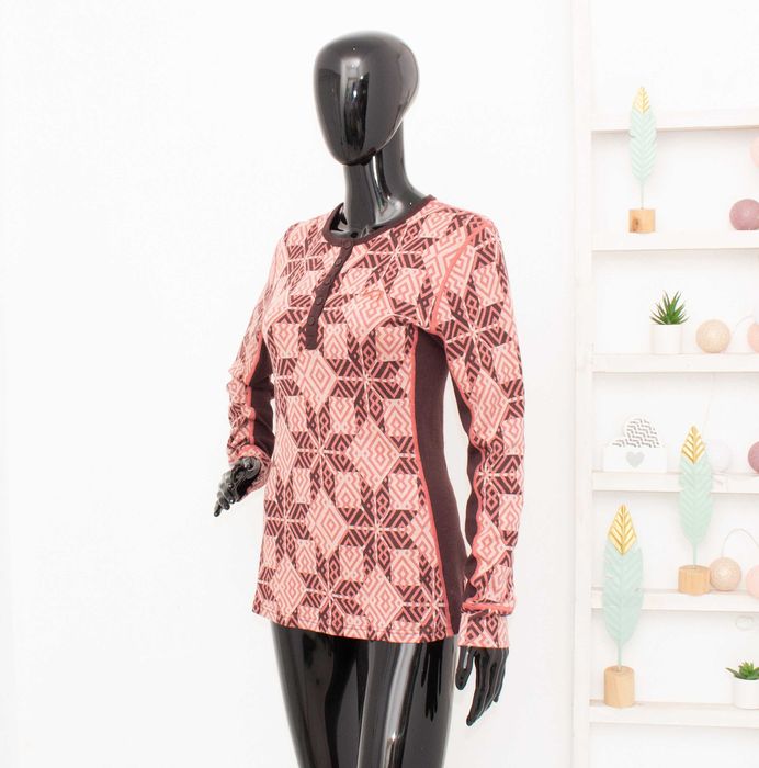 Kari Traa дамска мерино блуза термо бельо 100% мериносна вълна L