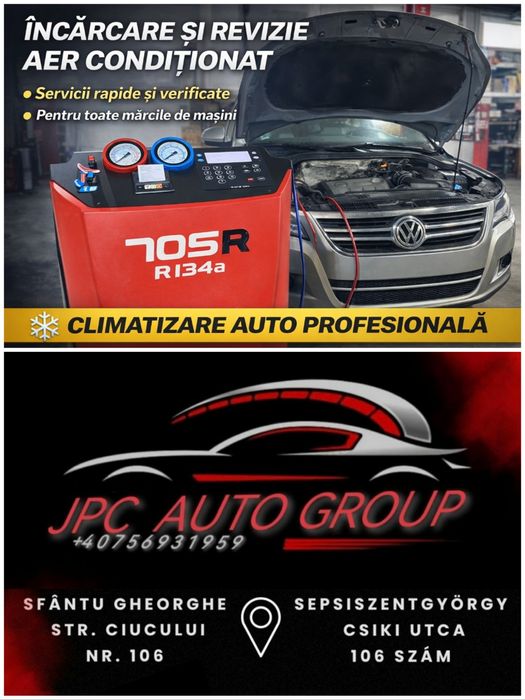 SERVICE AUTO, Vulcanizare, Reglaj Directie, Climatizare