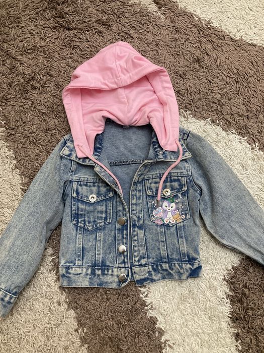 Джинсовая куртка для девочки