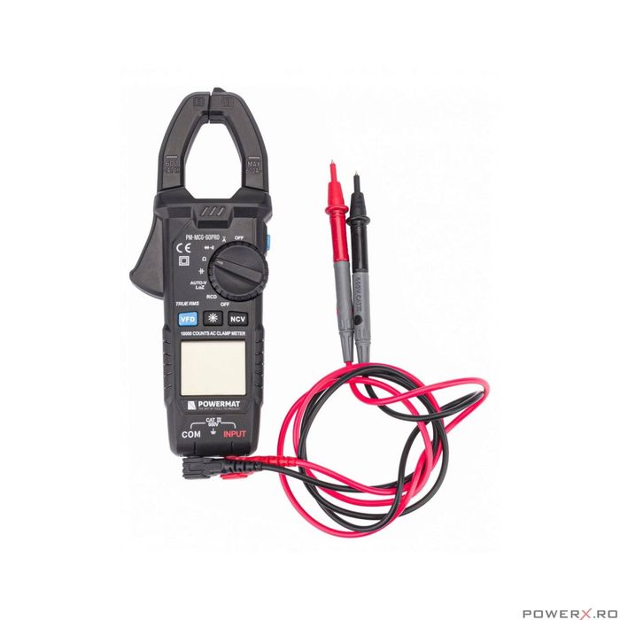 Multimetru, aparat de masura 600V, tip cleste Powermat