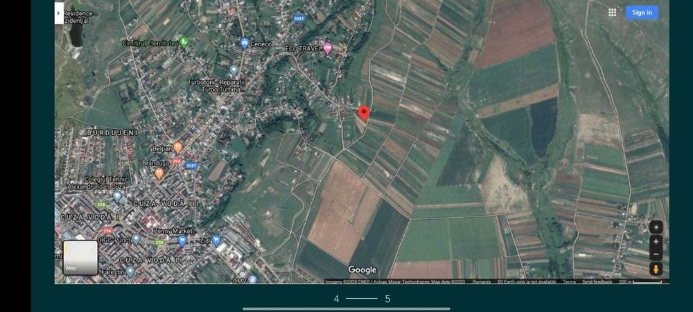 Teren intravilan Suceava - Burdujeni Sat, 2 parcele de 10 si 13 ari