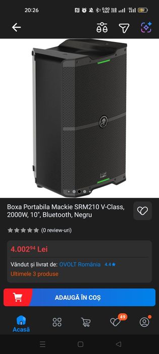 Boxa Makie SRM 2000W
