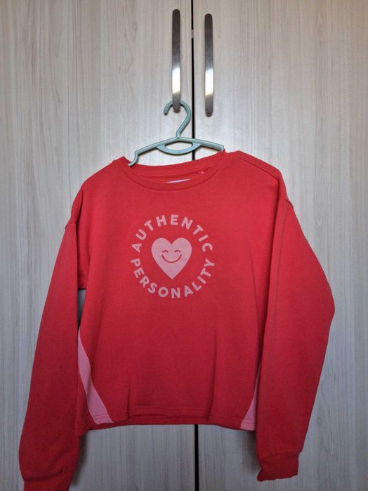 Червена блуза / суитшърт Reserved, ръст 164 см (XS/S)