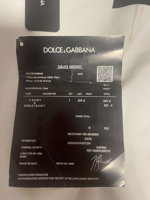 Vand Bluza Dolce Gabbana