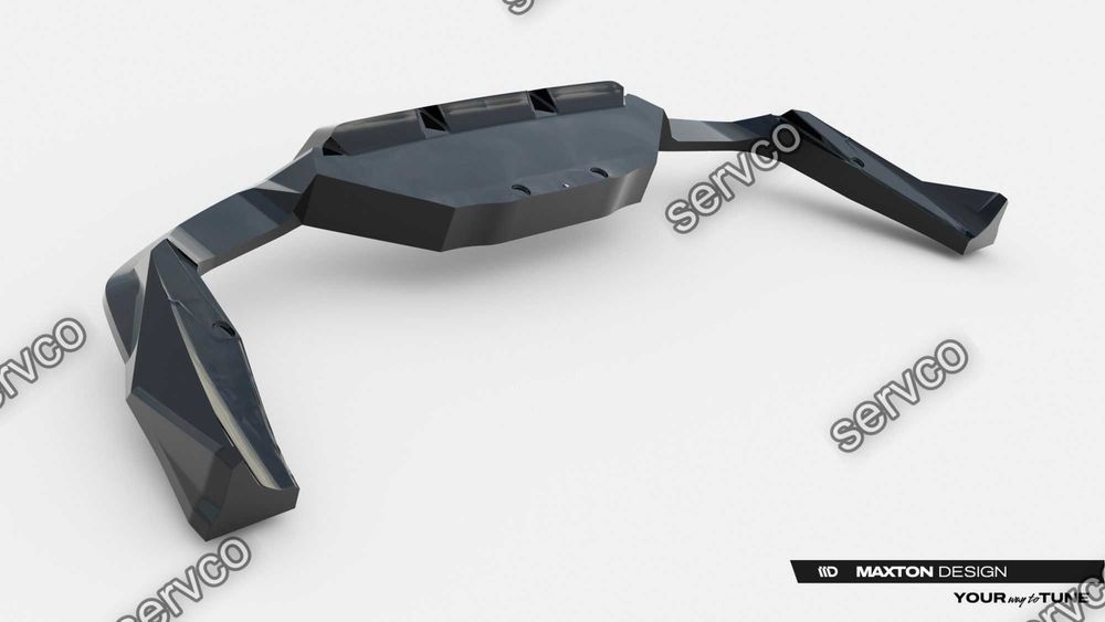 Prelungire splitter bara spate Bmw X2 U10 M35i 2023- v2 - Maxton Design