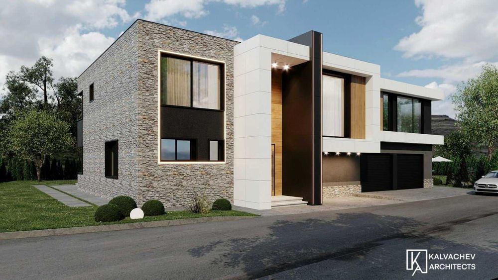 ПРОДАВА СЕ! Новострояща се луксозна къща близо до Пловдив