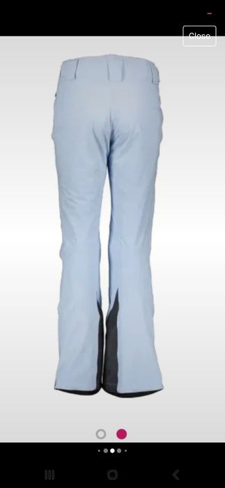 Pantaloni de ski Salomon cu eticheta