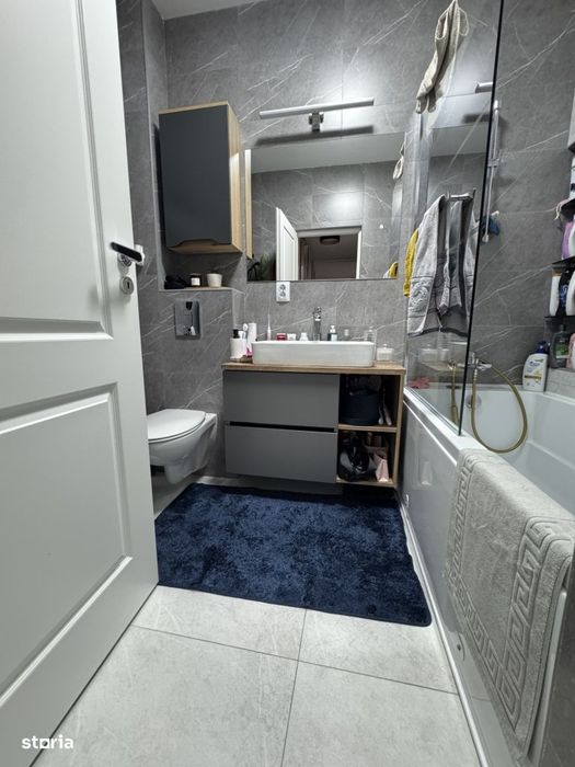 Apartament de 3 camere, 64 mp, mobilat/utilat, parcare,Zona Sub Cetate