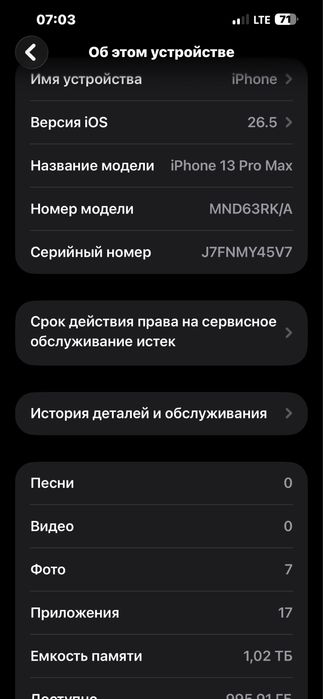 Iphone 13 pro max 1 tb