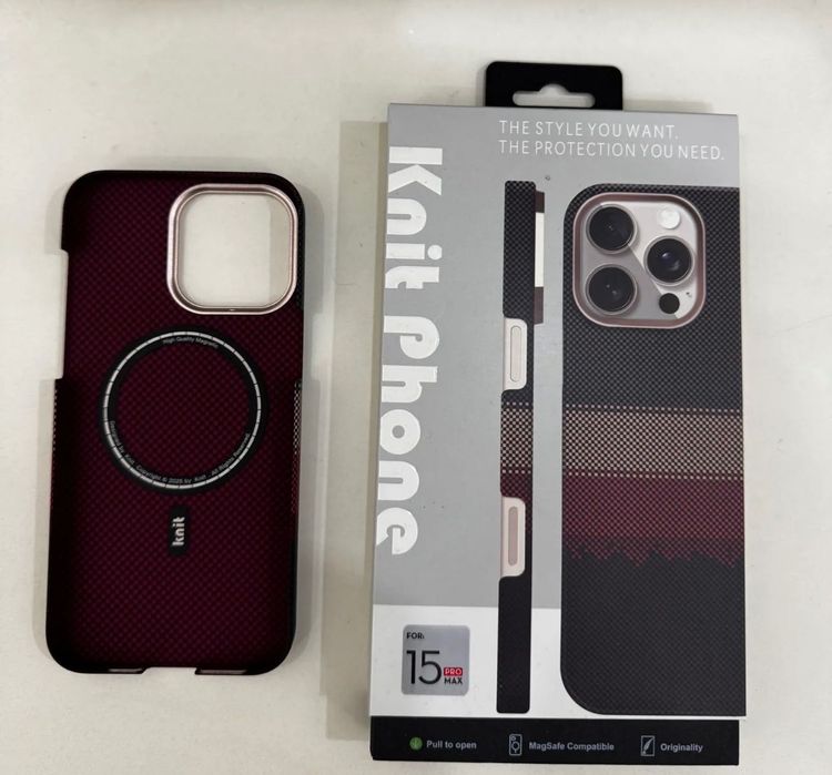 Чехол в стиле Pitaka для iPhone 15 Pro МАХ