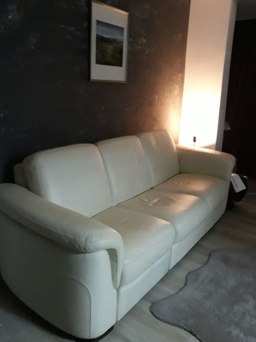 Vand canapea din piele cu sistem  rickler