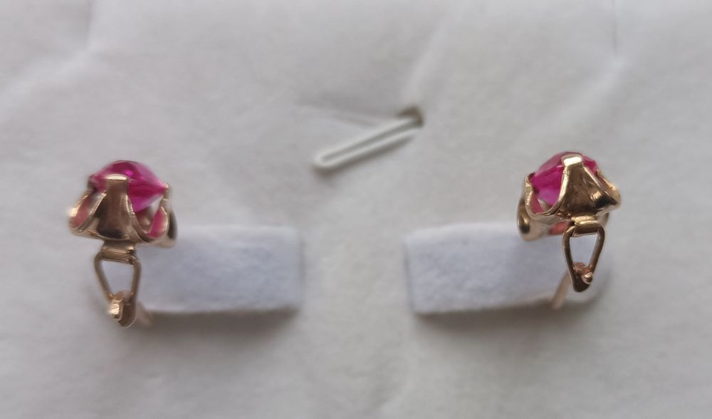 Серьги СССР 583 проба