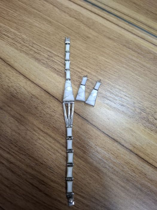 Продам комплект из серебра 950 пробы. Производство Мексика. Винтаж