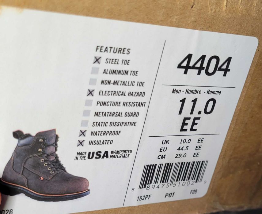 Ботинки зимние Red Wing 4404 р.43.5, 44