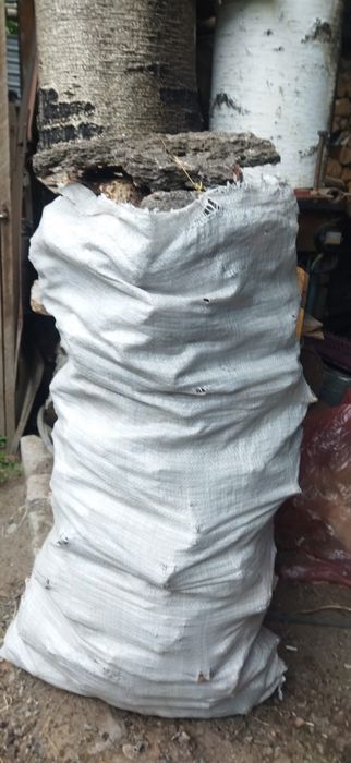 Дрова березовый в мешках