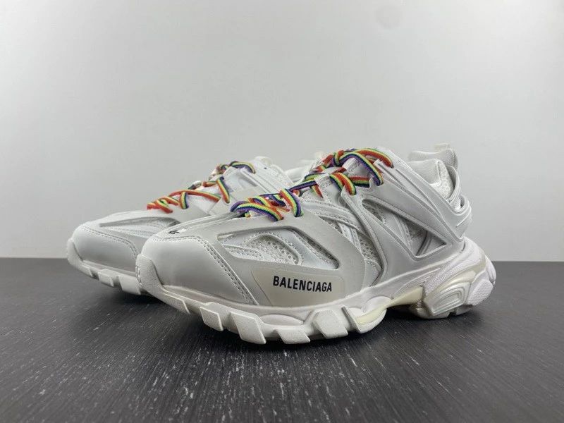 Balenciaga Track Sneaker "White/Rainbow Laces" | РАЗМЕРИ: 35 до 46