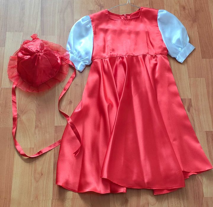 Rochie serbare Scufița Roșie
