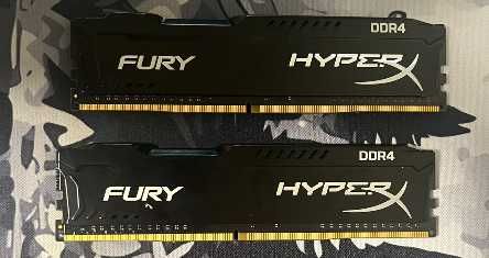 2x 8GB RAM DDR4 HyperX Fury 2133 Mhz