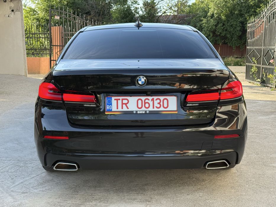 Bmw seria 5 g30 lci 2.0 diesel b47 2021 inmatriculat numar negru