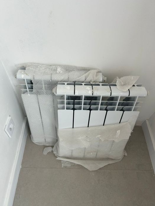 Радиаторы батареи алюминиевые, 5-ти секционные, новые