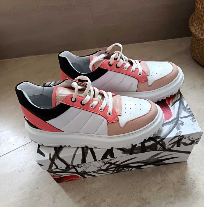 Дамски маратонки Vogge – естествена кожа, N 37, стелка 24 см