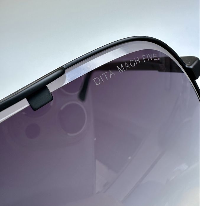 DITA Mach Five Limited Edition DRX-2087-H Black Iron 64mm/Made in Japan/Пълен комплект