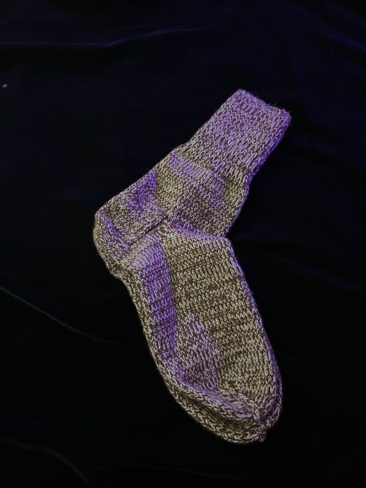 Носки вязаные шерстяные