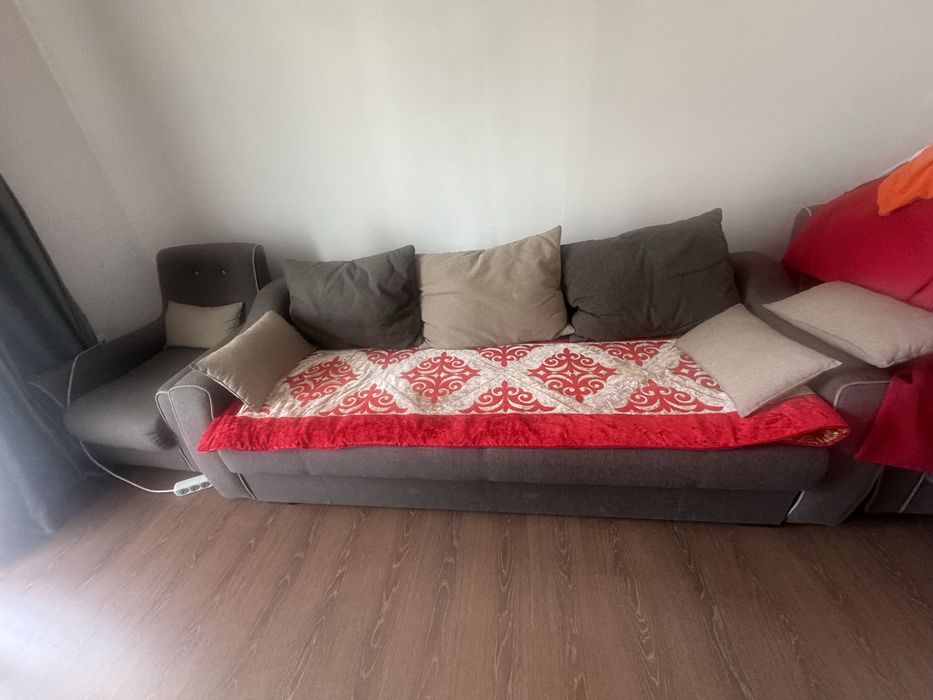 Диван +кресло б/у
