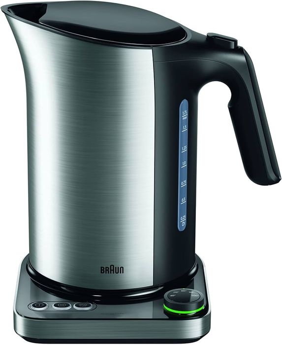 Braun Kettle WK 5115 BK - IDCollection чайник със система за готвене под налягане и функция за задържане на топлина