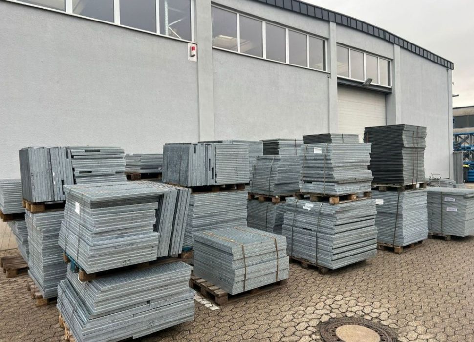 Grătare zincate galvanizate