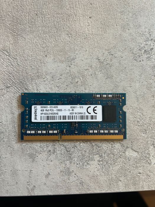 Kingston DDR3L-1600 4GB SO-DIMM