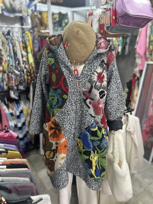 Дамски палта памук и вълна