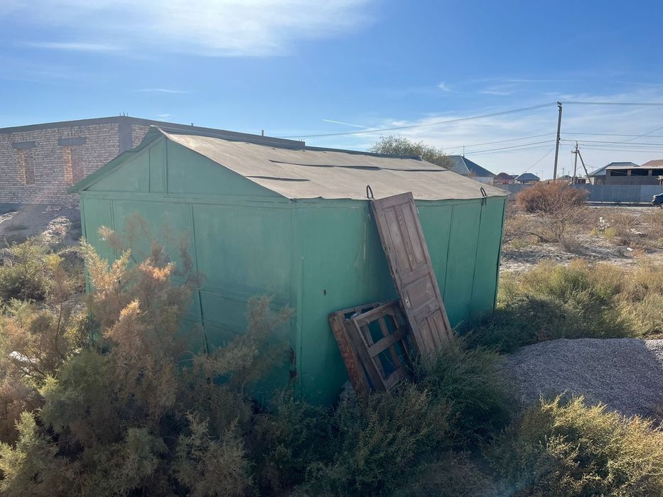 Метталический гараж