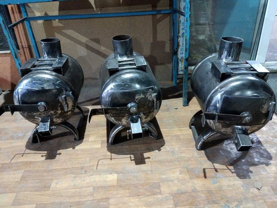 Буржуйка печка для гаража