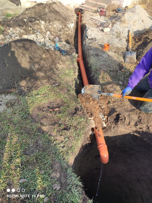 Копаене на Септични Ями,Полагане на Бетони