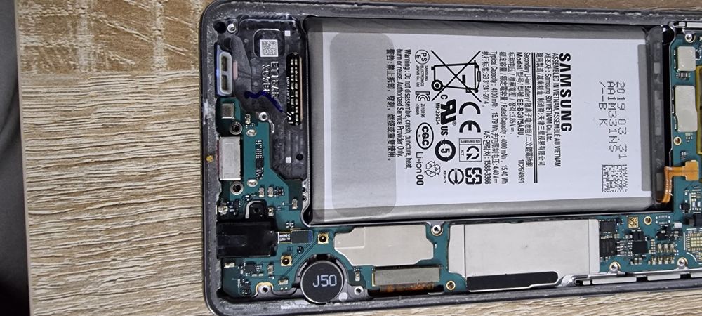 Capac baterie Samsung S 10 + original