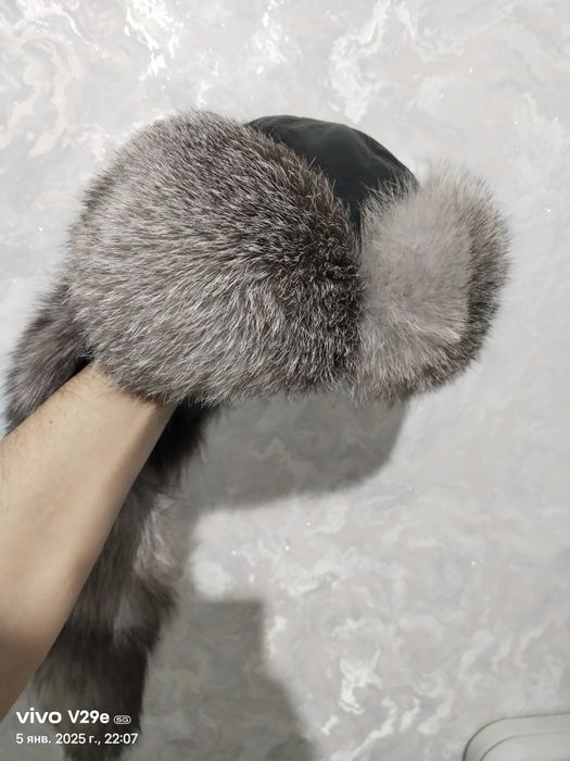 Продам шапку чёрнобурка