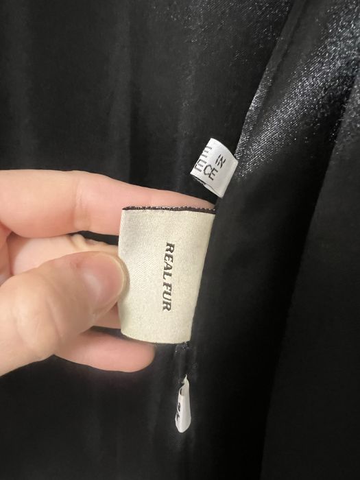 Blana naturala nurca cu lynx