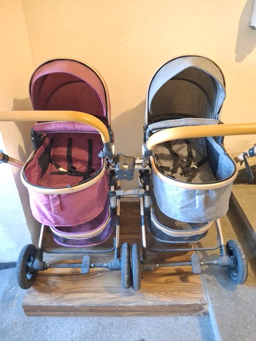 Cărucior copii - cărucior gemeni