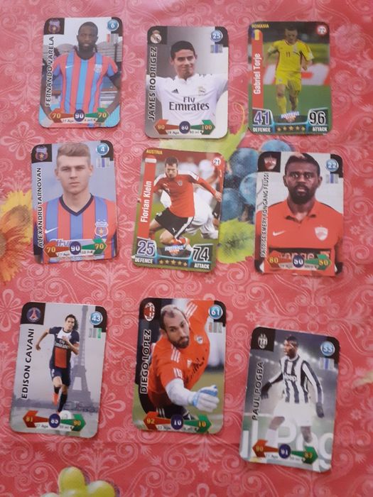 Vând autocolante fotbal FIFA The Golden World of Football