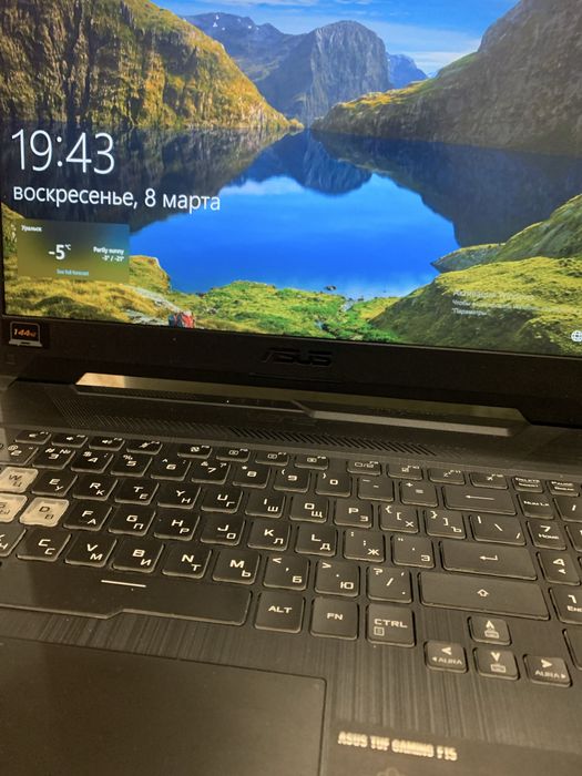 Продам игровой ноутбук asus tuf gaming