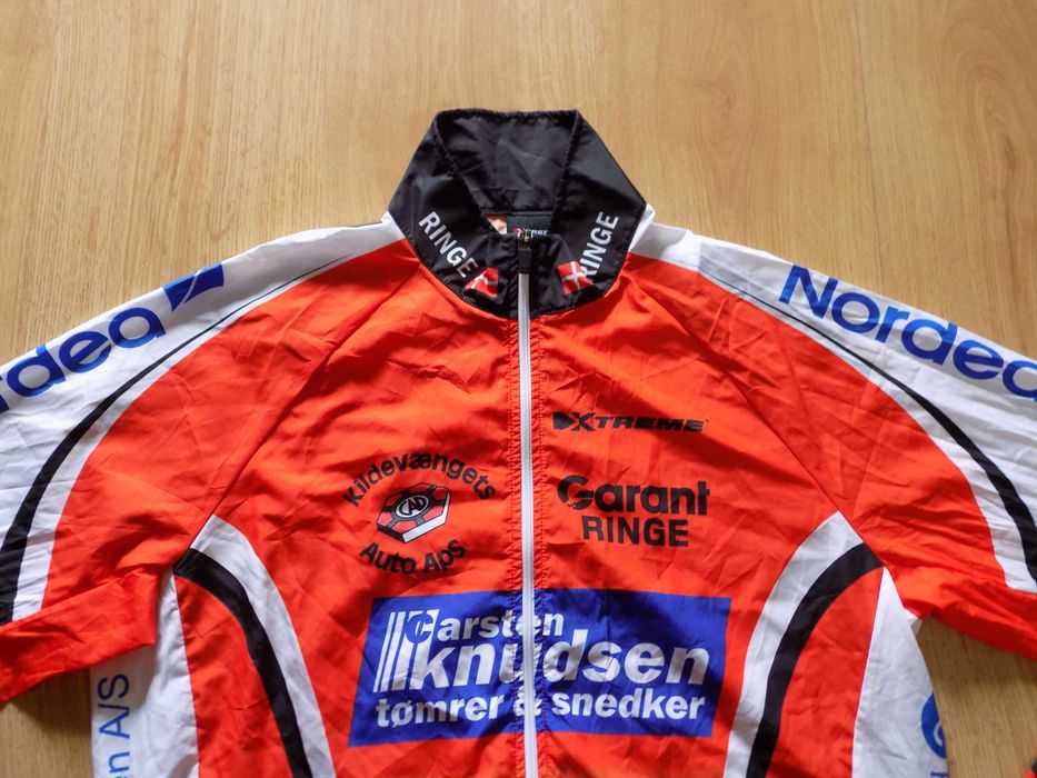 вело джърси xtreme/giordana горнище ветровка екип мъжко колоездене оригинал M/XL