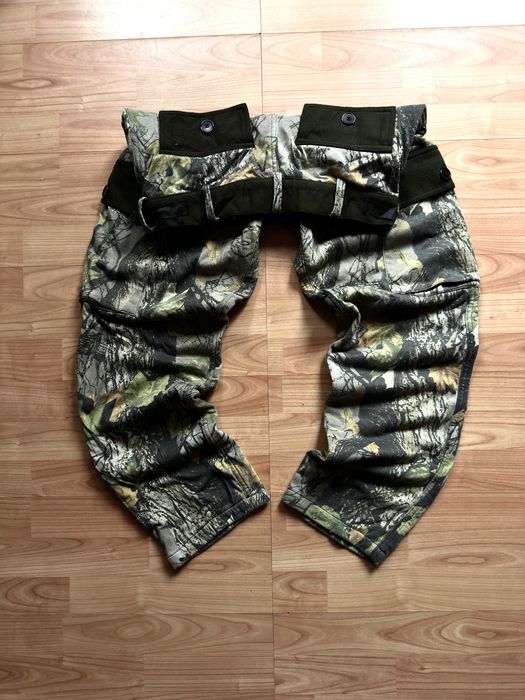Pantaloni pants trousers cargo softshell tactical HSF camo fleece