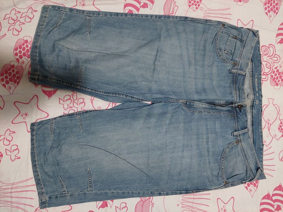 Blugi 3/4 barbati 3XL