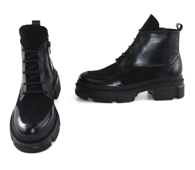 Ghete negre piele damă