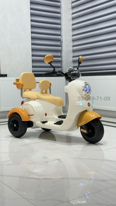 Детский мотоцикл трицикл с подсветкой до 6 лет | Успейте купить!