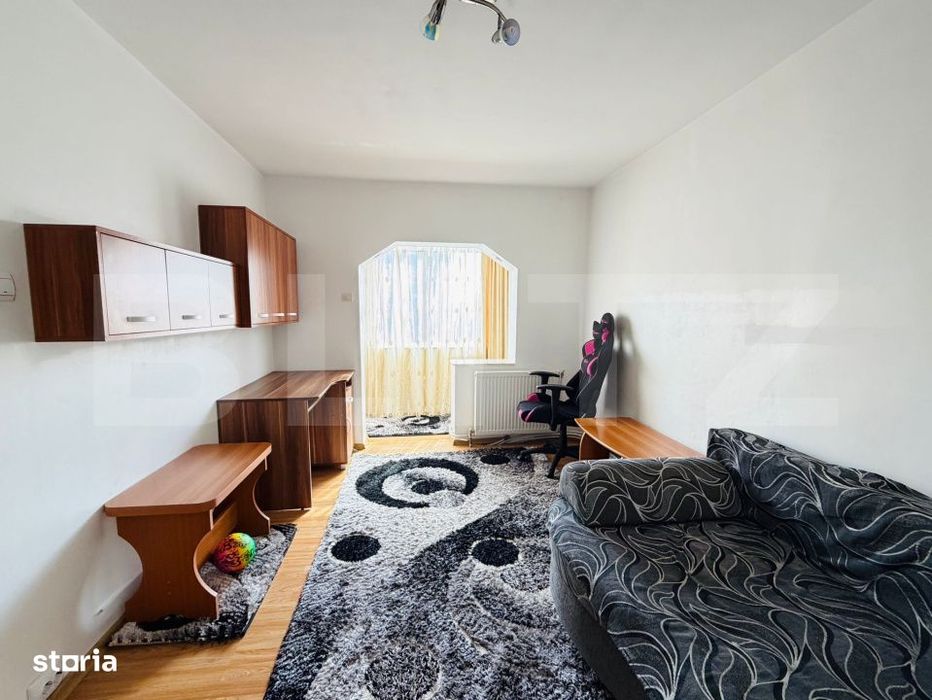 Apartament 3 camere, etaj 3, 64mp, zona Parcul Teilor