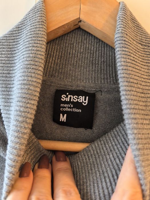 Maletă tricotată gri, bărbat, măsura M