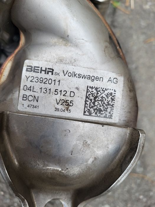 Răcitor de gaze pentru vw passat b 8, 1,6 tdi !